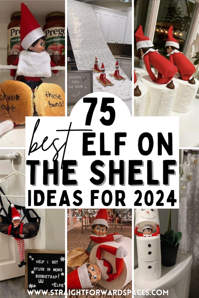 75 Hilarious Elf On The Shelf Ideas That Are Easy